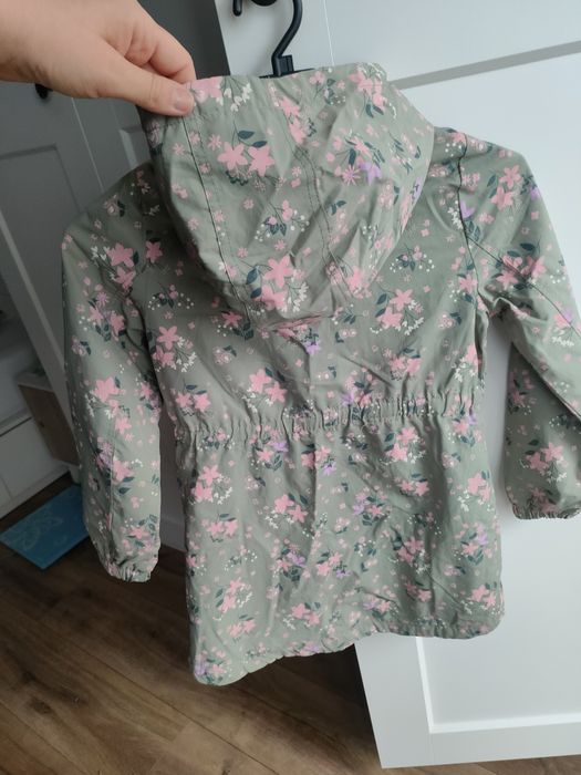 Parka dziewczęca  wiosenna 128 smyk