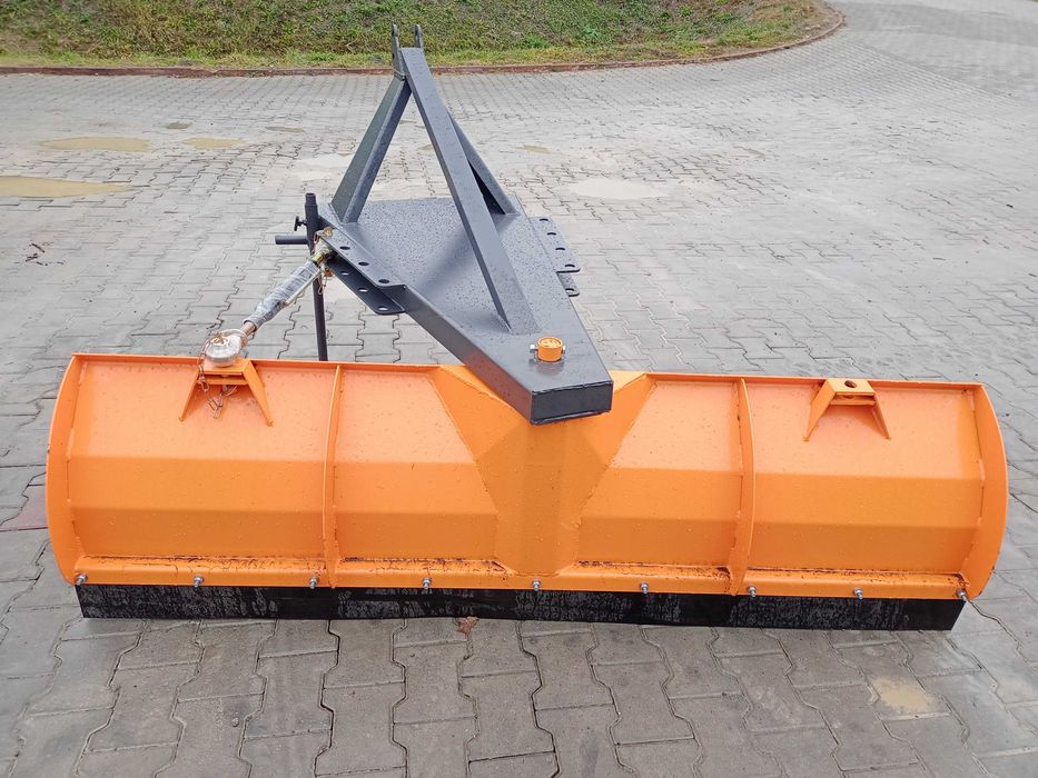 Pług do śniegu tył - przód obrotowy 360 stopni lemiesz prosty