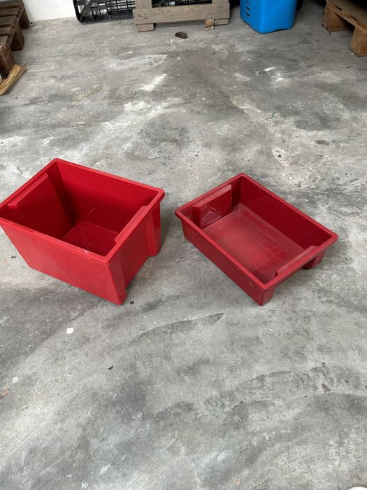 Caixas de plástico resistentes