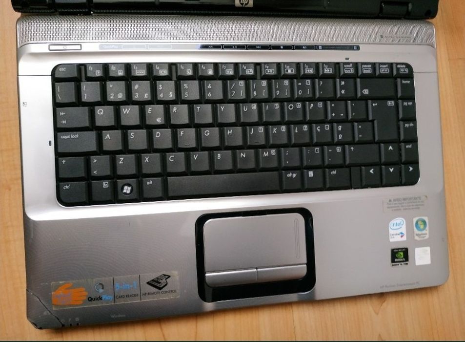 Computador Portátil HP dv6000 dv6278ea para venda de peças