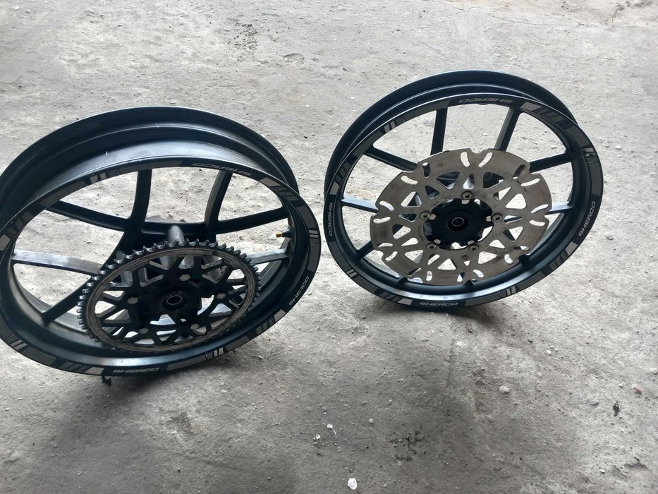 Felgi sherco 17 cali dorzucam oponki