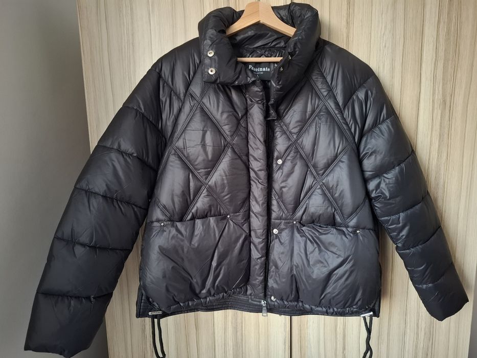 Kurtka damska czarna, rozmiar L