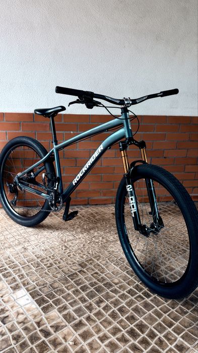 Rockrider st120 wellie/grau