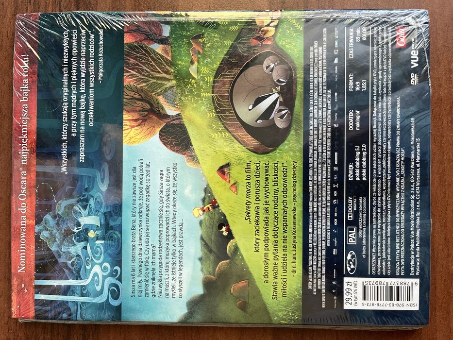 Film bajka Sekrety Morza DVD Nowy folia