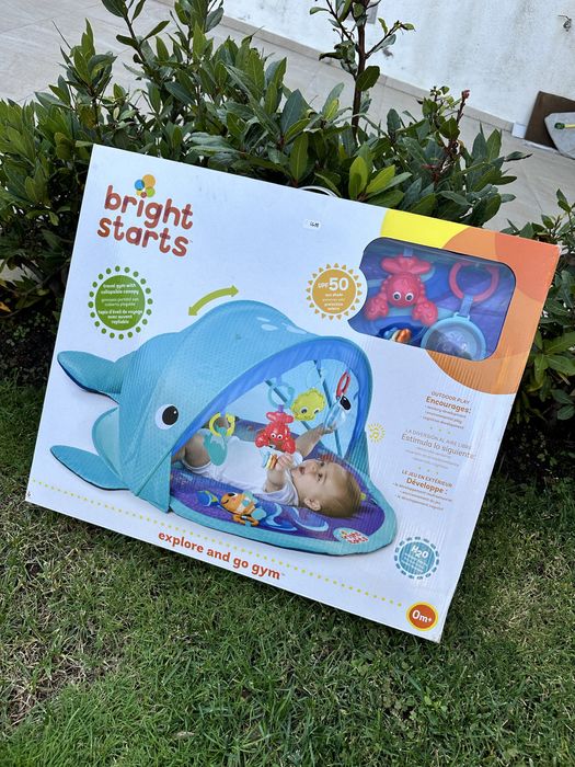 Tenda de bebe para atividades baleia