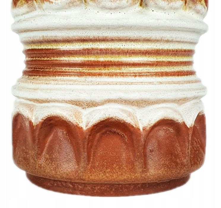Oryginalny Ceramiczny Wazon Carstens Tonnieshof W- Germany Lata 60