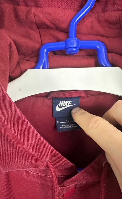 Kurtka męska NIKE bomberka z kapturem bejsbolówka r. XL