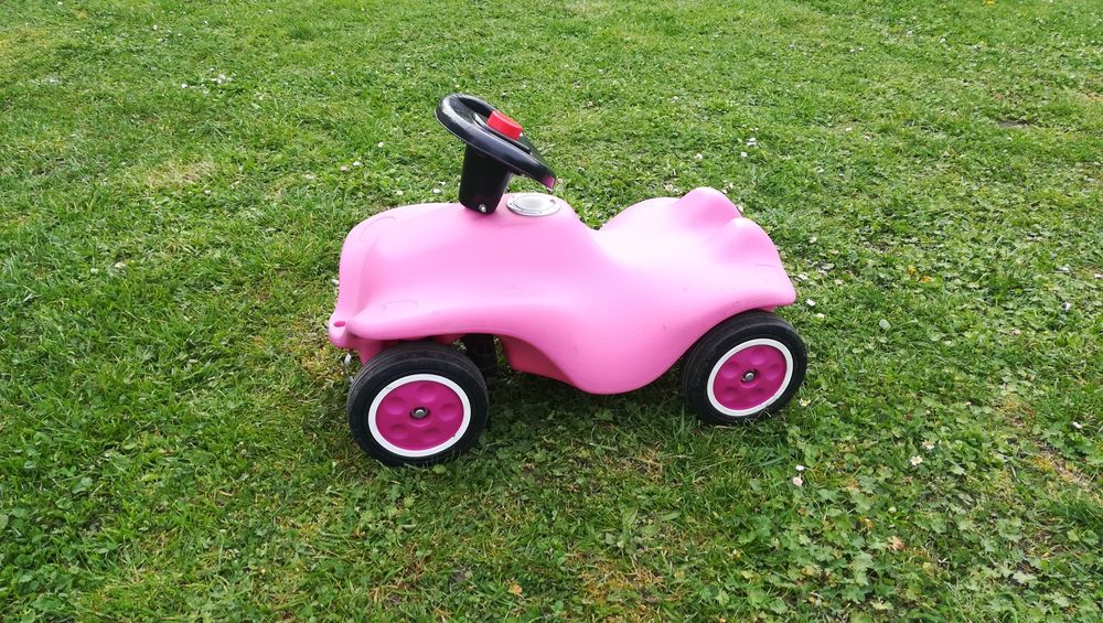 Odpychać jeździk dla dziecka różowy