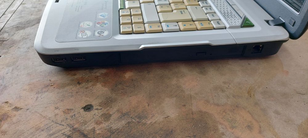 Computador a funcionar