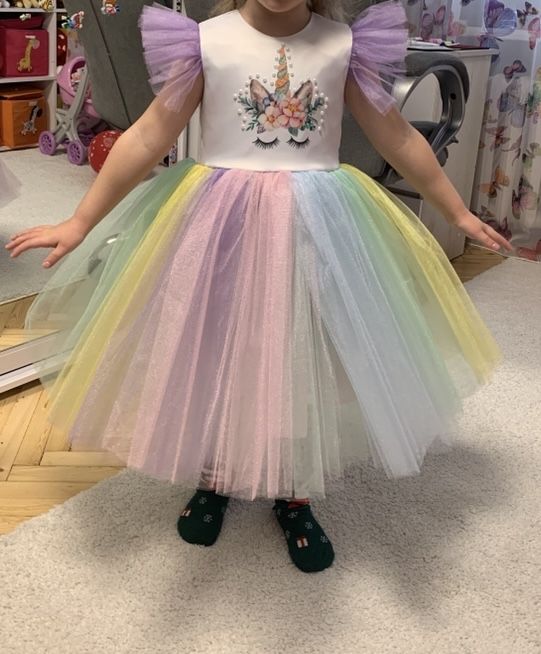 Сукня одноріжки на дівчинку