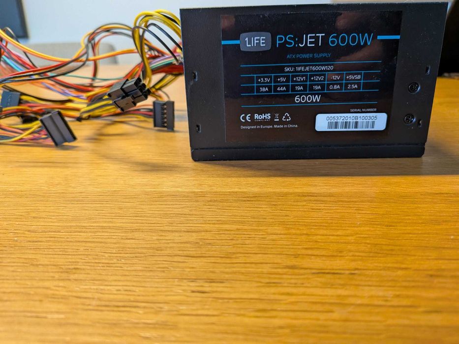 Fonte ATX Life PS Jet 600W