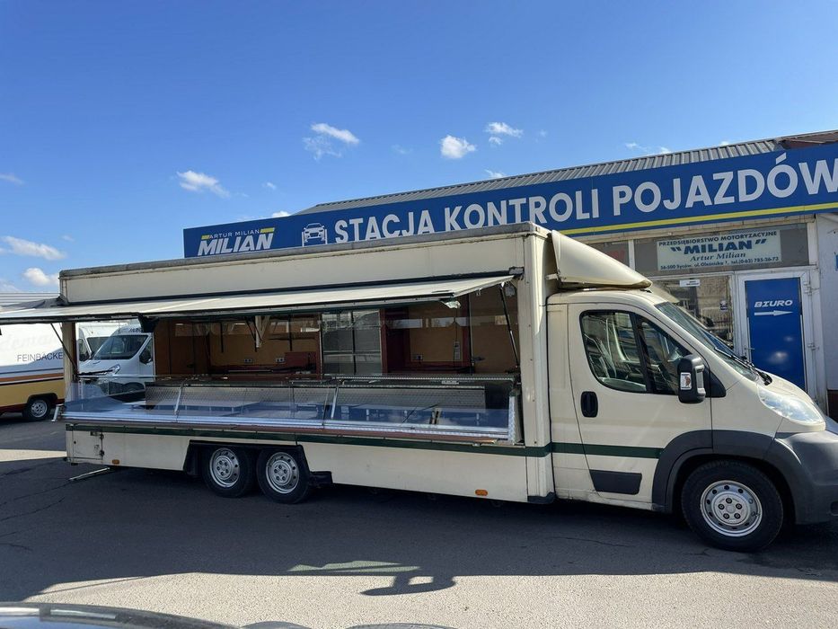 Fiat Ducato  Autosklep wędlin sklep Gastronomiczny Food Truck Foodtruck Klima 2008