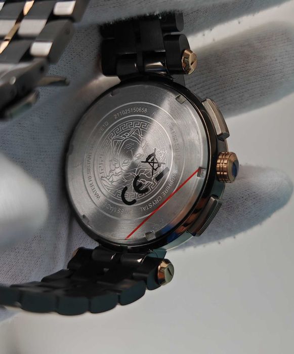 Чоловічий годинник Versace VE1D00619 AION Chronograph 45 mm Swiss made