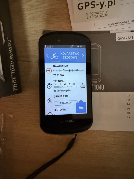 Sprzedam garmin edge 1040 uzywany super stan