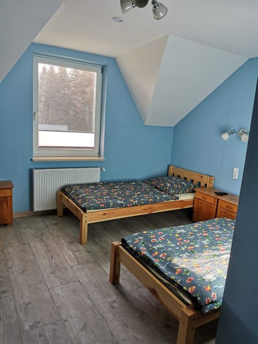 Wolny Pokój Kęty Nocleg Basen Grill jacuzzi sauna łazienka las sad cisza