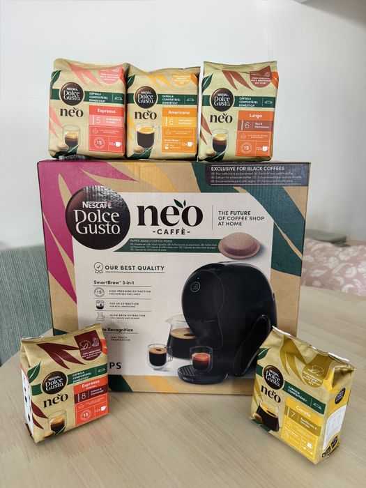 Maquina de cafe dolce gusto neo oferta capsulas