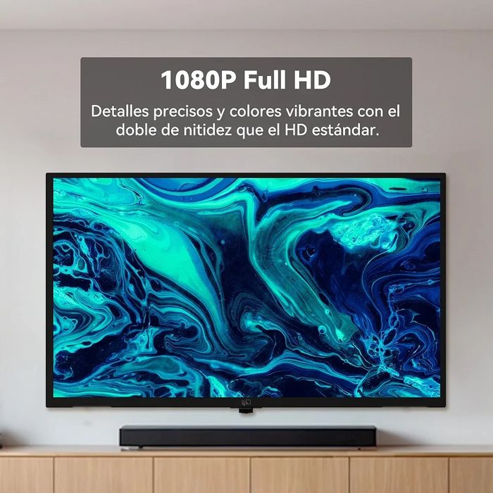 Google Smart TV 40"HDR10, Áudio Dolby 
1080p televisão com Google Cast, G