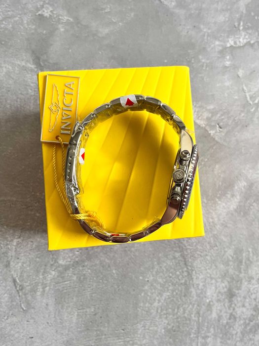 годинник часы Invicta 1771 pro diver срібний браслет инвикта Ø43мм