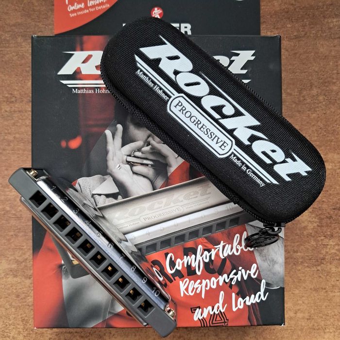 Губна гармошка Hohner Progressive Rocket M2013126X B-major