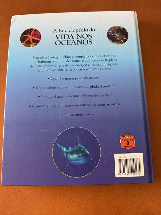 Livro Vida nos oceanos