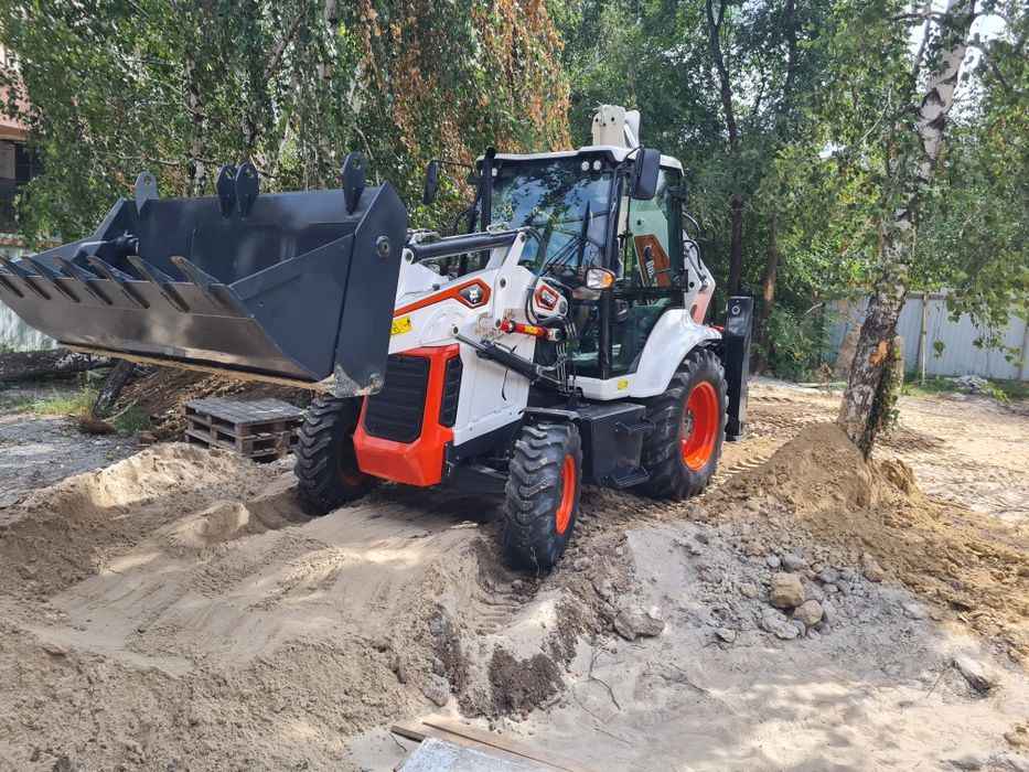 Услуги эксковатора-погрузчика, гидромолот, дорожная фреза .