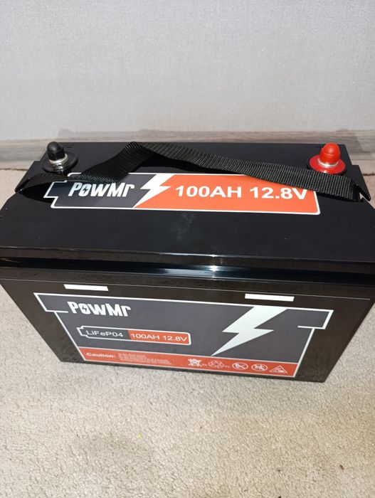 PowMr 100Ah 12.8V LiFePo4 акумулятор