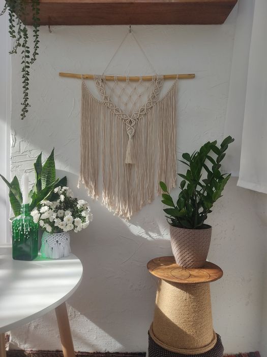 Макраме панно, настінний декор