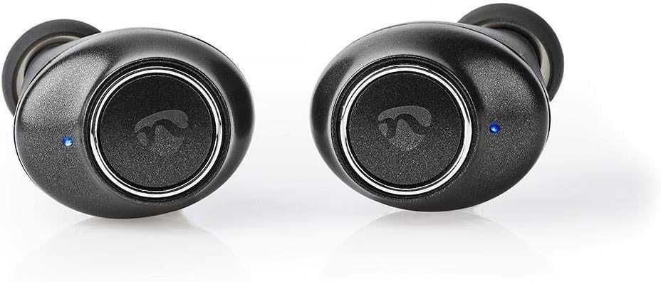 Auriculares Bluetooth Com Coluna Nedis HPBT6050BK