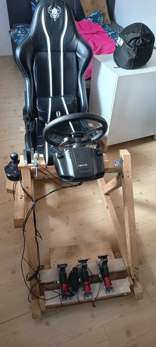 Custom Sim Rig Kierownica G920 + Shifter Babice • OLX.pl