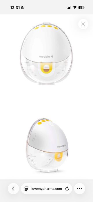 Bomba elétrica Medela Motion InBra dupla