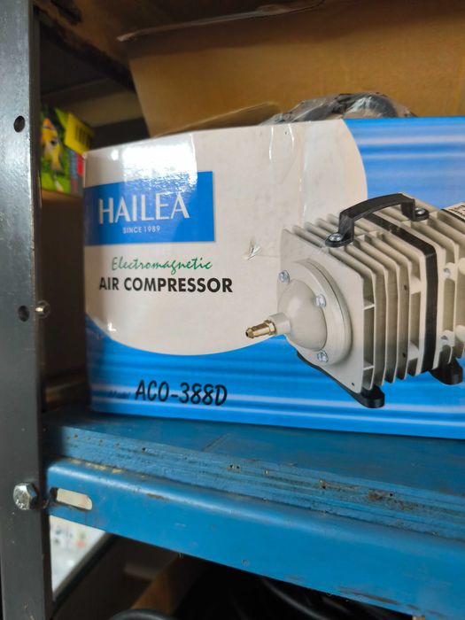 Pompa napowietrzająca HAILEA ACO-388D do stawu rybnego oczka wodnego
