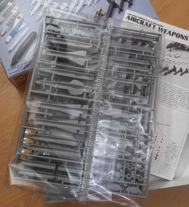 Kit 1:48 Aircraft Weapons US Guided Bombs  Rocket Launchers, NOVO! Armamento Aéreo para avião
