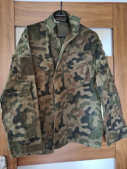 Komplet wojskowy WZ93 Pantera Sortmund + polar Scando + buty Bennon ASG