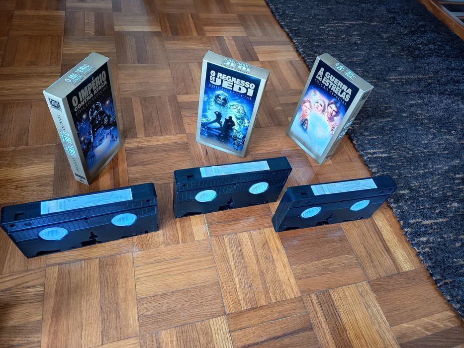 Filmes Guerra das estrelas - edição especial VHS
