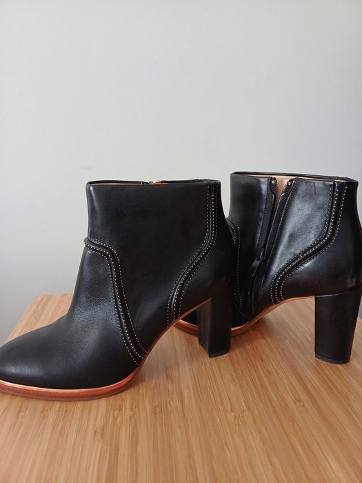 Botki  Clarks rozm.M skóra naturalna