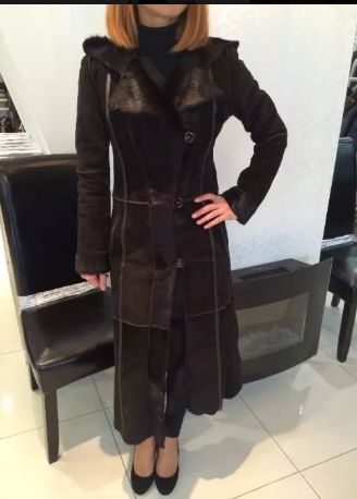 Двухсторонняя шуба-дубленка