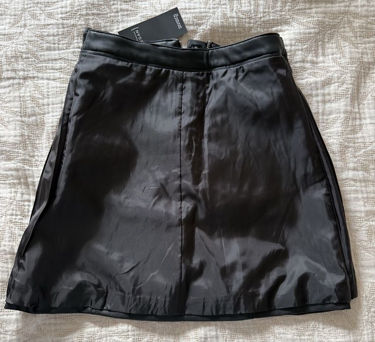 Saia pele vegan H&M nova