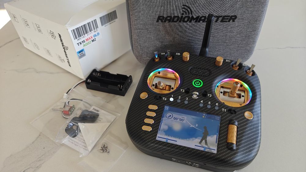 Radiomaster TX15 Max gold AG02 jak nowy