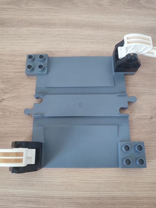 przejazd LEGO DUPLO ze szlabanami - ciemnoszary