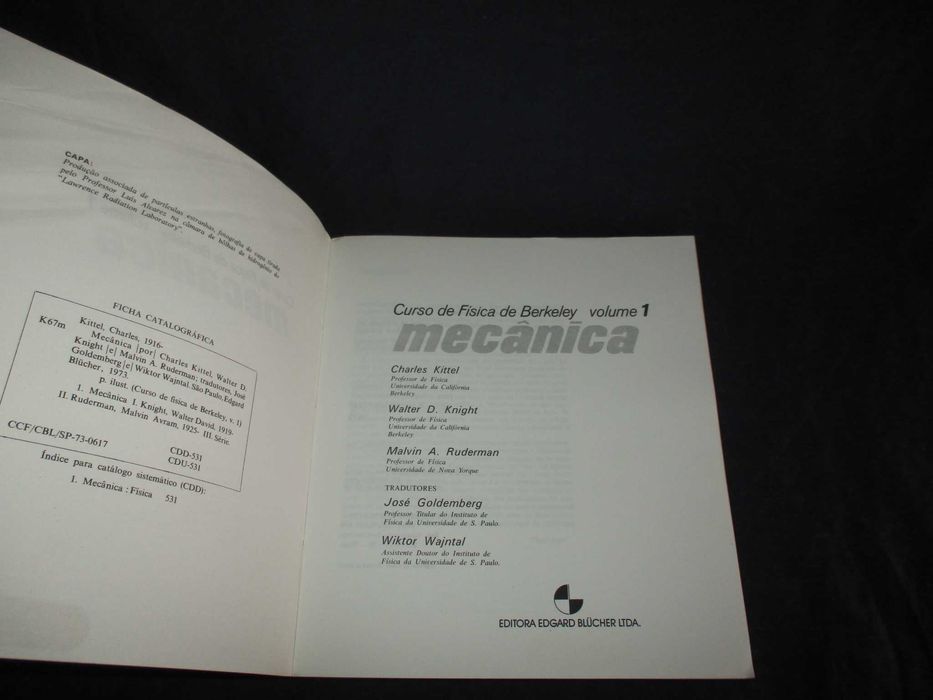 Livro Mecânica Curso De Física De Berkeley Volume 1
