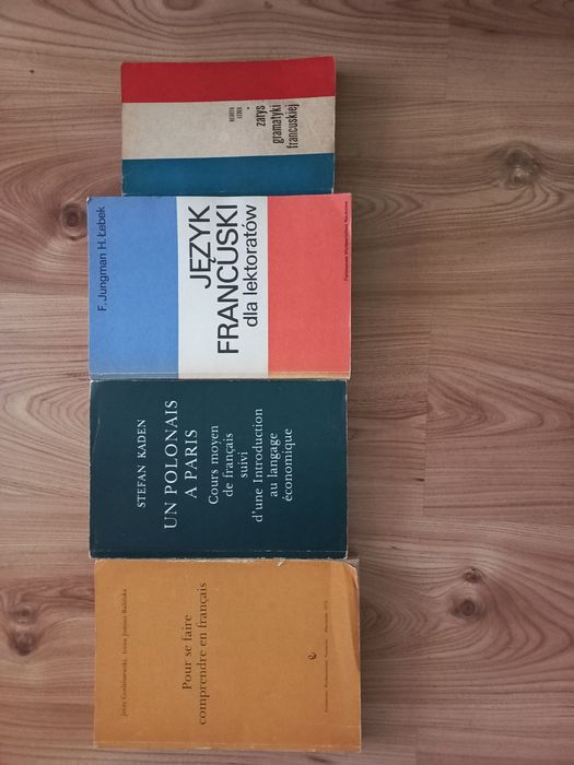 Stare podręczniki do j. francuskiego