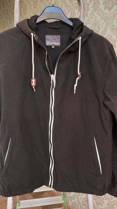 Куртка чоловіча ветровка Next  розмір L чорна