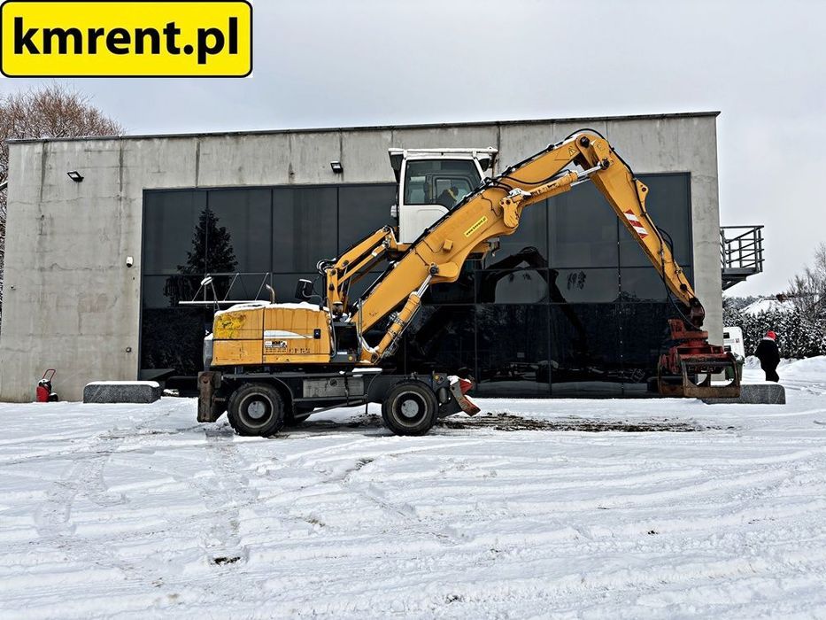 Liebherr A 316 KOPARKA KOŁOWA PRZEŁADUNKOWA DO ZŁOMU I DREWNA 2009R. | 900 904 FUCHS 320 340 CAT 314 315
