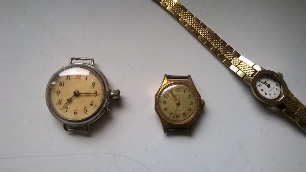 zegarki stare 3szt