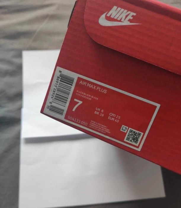 NIKE AIR MAX PLUS cale czarne meskie obuwie TN 36-46