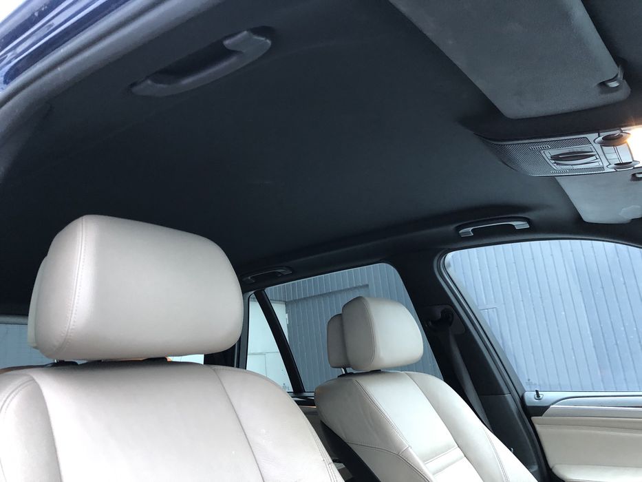 Черный потолок без люка BMW X5 E70 чорний БМВ Х5 E70 Разборка