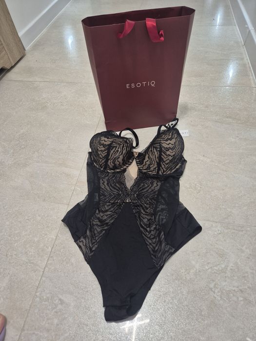 Body Bonita Esotiq  rozm.M nowe czarne