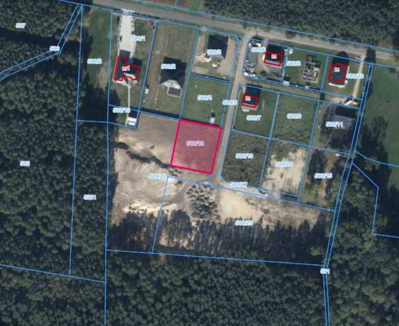 Działka budowlana przy lesie, wydane warunki zabudowy