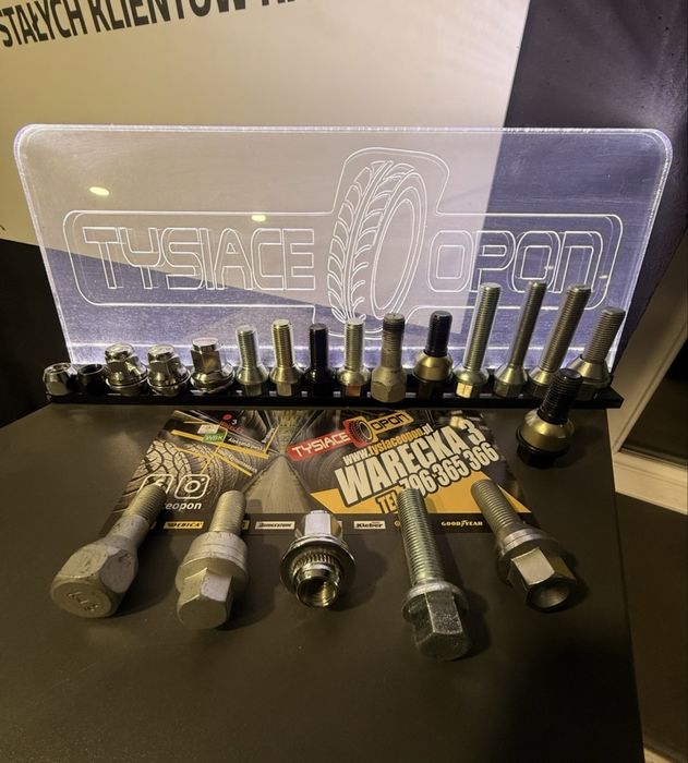 Śruby do kół Audi 14x1.5 Stożek/Kula 24mm-64mm