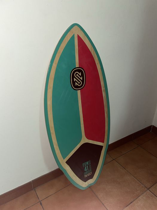 Prancha Skimboard Skim One Trisect 41" (Fiberglass/Wood)